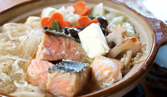 郷土料理「石狩鍋」